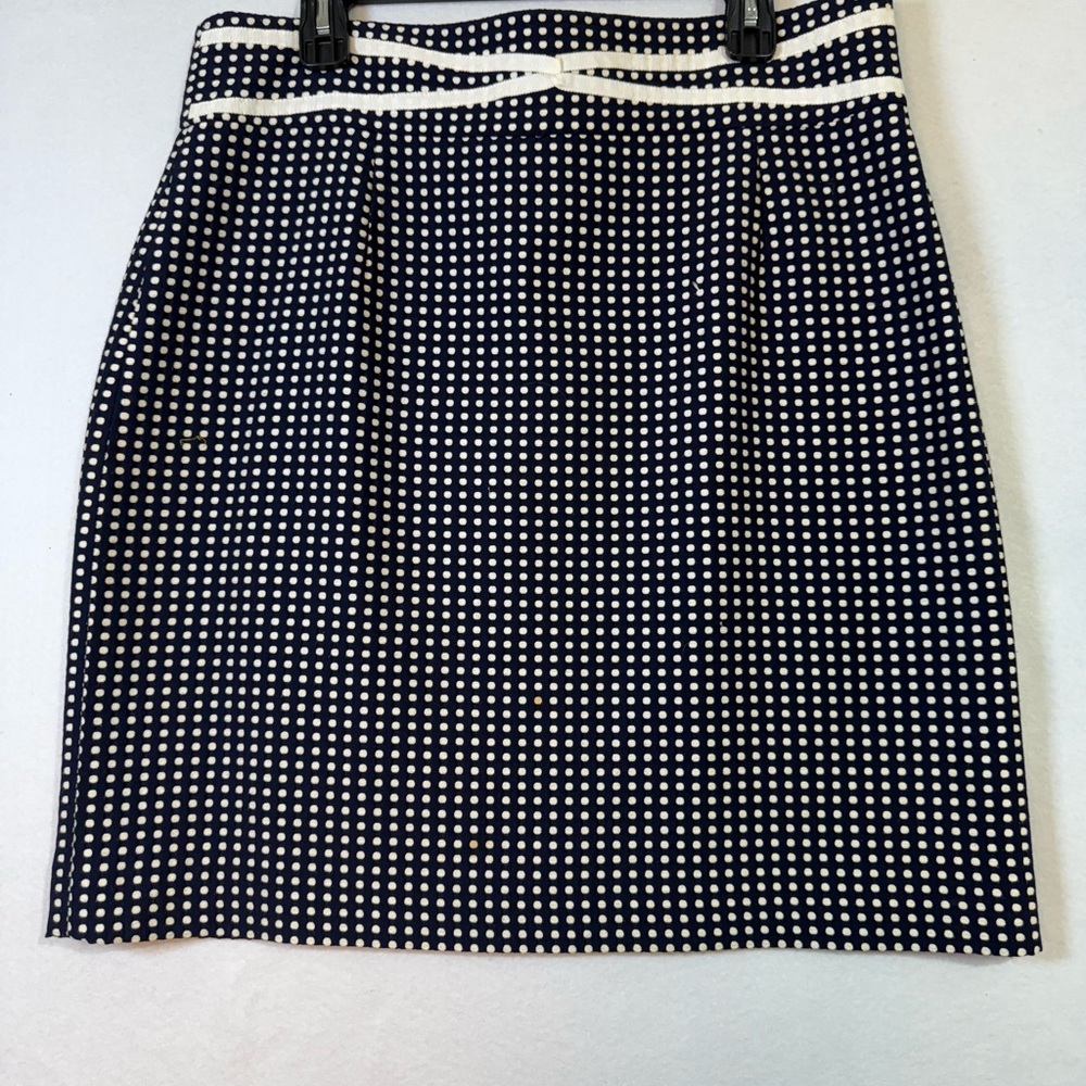 ANTONIO MELANI Black and White Mini Pencil Skirt